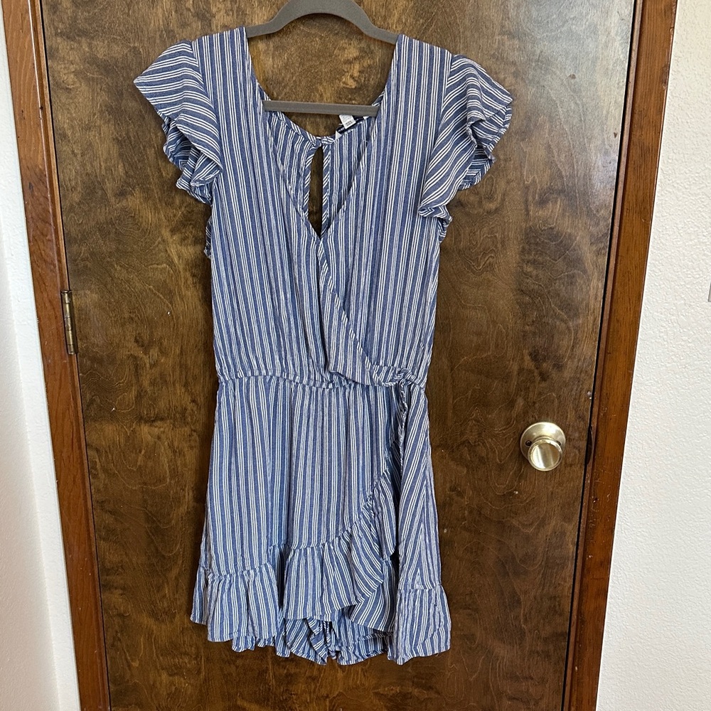 AE Striped Skort Wrap Jumper